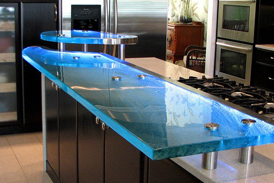 GLASS TOPS LED Stand Off